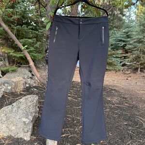 Title Nine Black Fleece-Lined Softshell Pants - Size 14